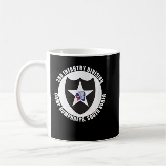 第2歩兵師団キャンプ韓軍記章 コーヒーマグカップ