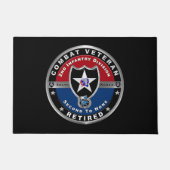第2歩兵師団退職した退役軍人 ドアマット (正面)