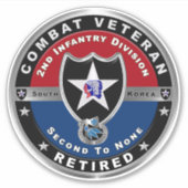 第2歩兵師団退職した シール (正面)