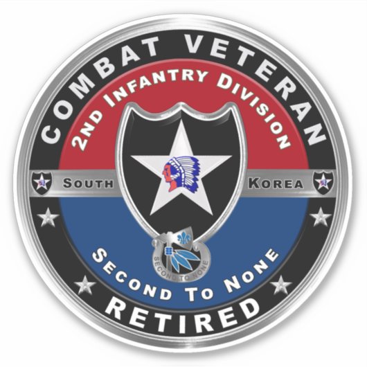 第2歩兵師団退職した シール (正面)