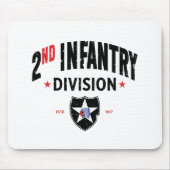 第2歩兵師団「インディアンヘッド」 動揺して マウスパッド (正面)