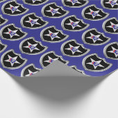 第2歩兵師団 シルバーフレーム パッチ ラッピングペーパー (角)