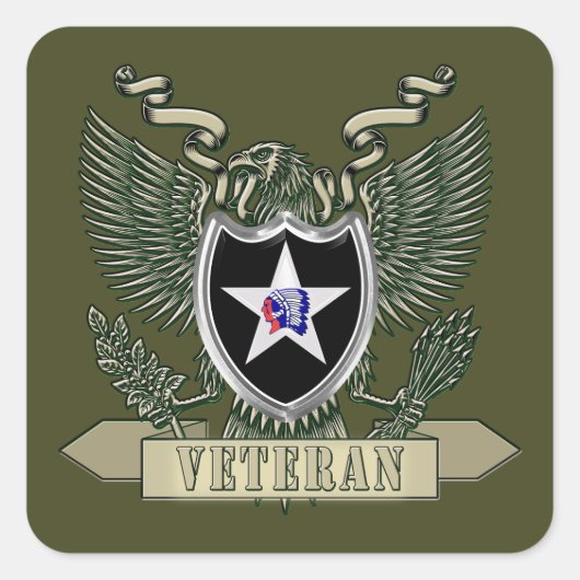 第2歩兵師団 スクエアシール (正面)