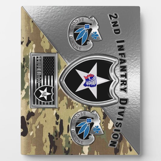 第2歩兵師団 フォトプラーク (正面)