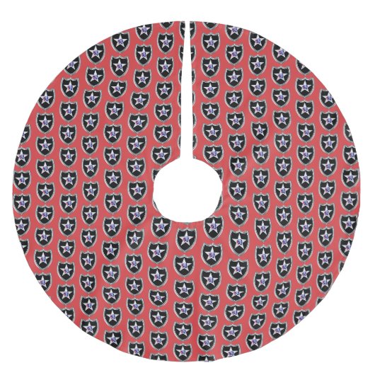 第2歩兵師団 ブラッシュドポリエステルツリースカート (正面)