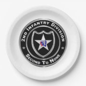 第2歩兵師団 ペーパープレート (正面)