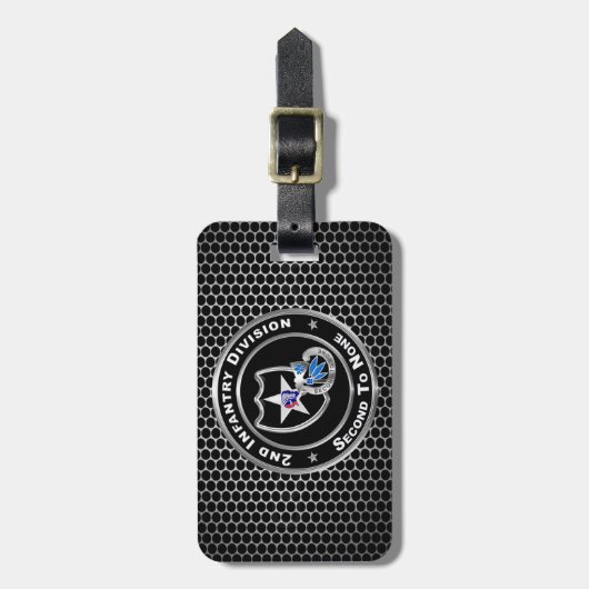 第2歩兵師団 ラゲッジタグ (正面縦)
