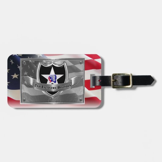 第2歩兵師団 ラゲッジタグ (正面横)
