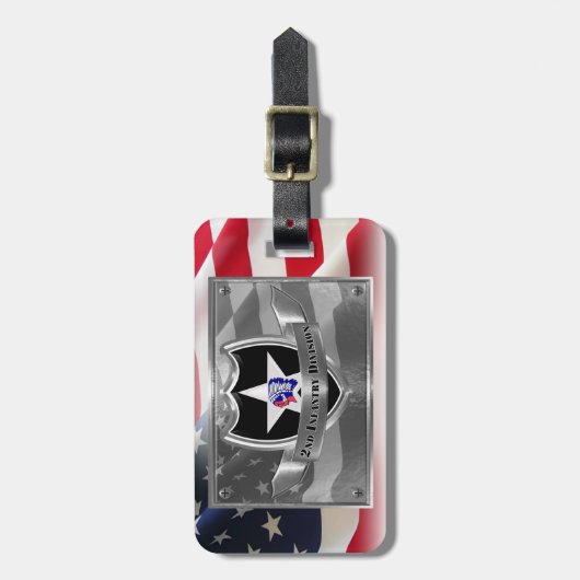 第2歩兵師団 ラゲッジタグ (正面縦)