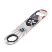 第2歩兵師団「旗付きインディアンヘッド」 スピード栓抜き (正面アングル)