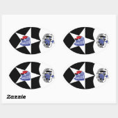 第2歩兵師団、第2位なし。 楕円形シール (シート)