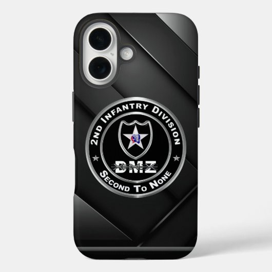 第2歩兵師団 DMZ Case-Mate iPhoneケース (裏面)