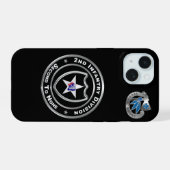第2歩兵師団 iPhone 15ケース (裏面横)