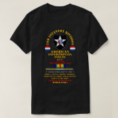 第2歩兵師団AEF WWI X Tシャツ (デザイン正面)