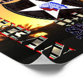 第2歩兵師団OIF退役軍人 ポスター (角)