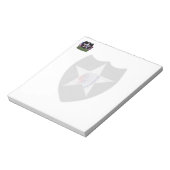 第2歩兵部門退役軍人パッチメモ帳 ノートパッド (回転)