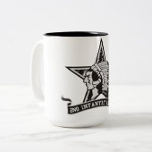 第2歩兵部隊 ツートーンマグカップ (正面左)