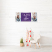 第2種はっきりした写真卒業パーティー 横断幕 (インサイチュ)