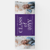 第2種はっきりした写真卒業パーティー 横断幕 (縦)