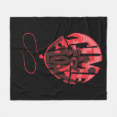 第2章 |バルーングラフィックの浮動時間 フリースブランケット (正面(横))