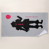 第2章 |ペンニワイシルエット ビーチタオル (正面)