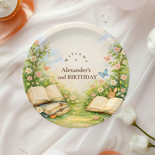 第2章 森の物語 誕生日 ペーパープレート