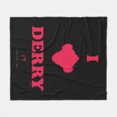 第2章 | I Love Derry フリースブランケット (正面(横))