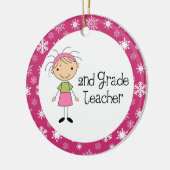 第2等級の先生のオーナメント セラミックオーナメント (左)