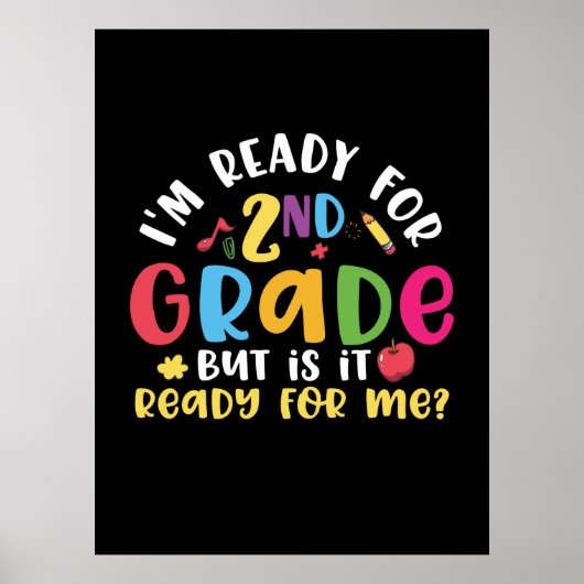 第2等級先生Iは第2等級の準備ができている ポスター (正面)