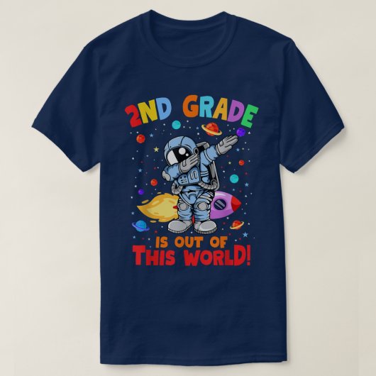 第2級は世界宇宙ロケット第2級 Tシャツ (デザイン正面)