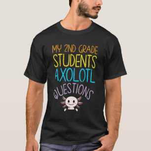 第2級先生評価I Axolotl質問 Tシャツ
