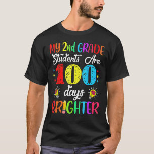 第2級先生100日より明るい100日目 Tシャツ