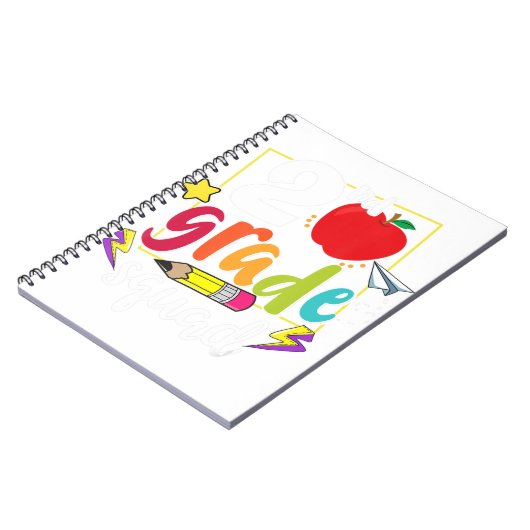 第2級分隊おもしろい新学期第2級分隊T ノートブック (左側)