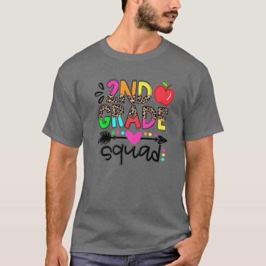 第2級分隊先生生第2級背部 Tシャツ (正面)