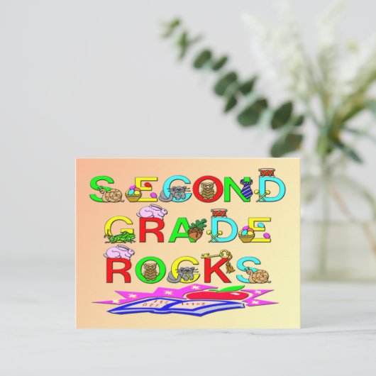 第2級岩石 ポストカード (スタンド正面)