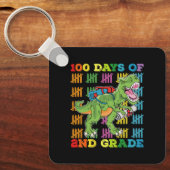第2級T日レックス学校の100 キーホルダー (正面)