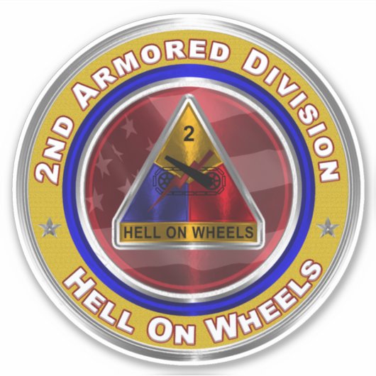 第2装甲師団 シール (正面)