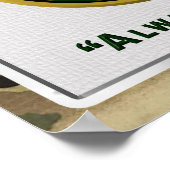 第2装甲騎兵の連隊「常に用意」 ポスター (角)