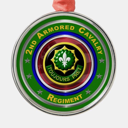 第2装甲騎兵クリスマス メタルオーナメント (正面)