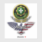 第2装甲騎兵退役軍人車 シール (シート)