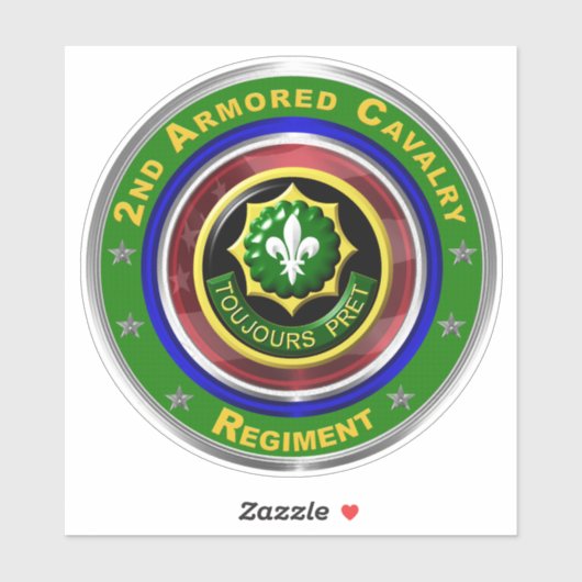 第2装甲騎兵連隊 シール (シート)