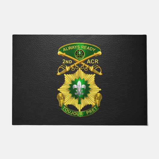 第2装甲騎兵連隊 ドアマット (正面)