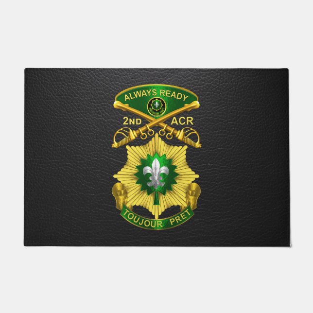 第2装甲騎兵連隊 ドアマット (正面)