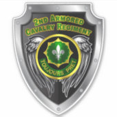 第2装甲騎兵連隊ACR シール (正面)