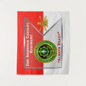 第2装甲騎兵連隊ACR タペストリー (正面)