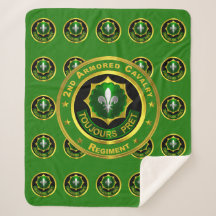 第2装甲騎兵連隊CAVシェルパ毛布