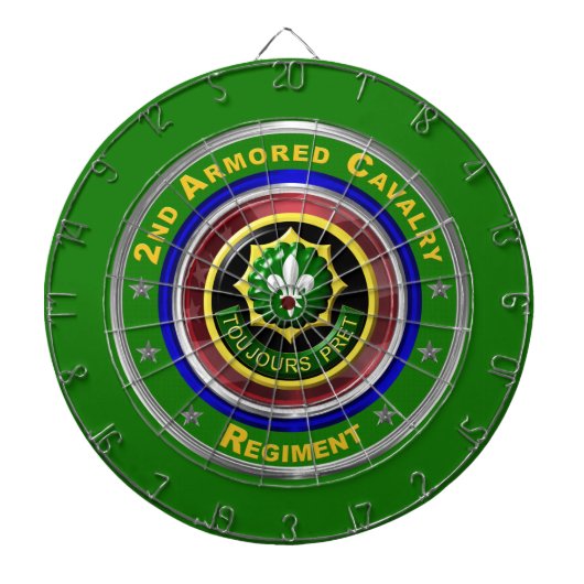 第2装甲騎兵 ダーツボード (正面)