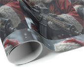 第2補正おもしろいサンタクロースのクリスマス ラッピングペーパー (ロールコーナー)