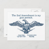 第2補正カード ポストカード (正面/裏面)