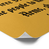 第2補正プリント ポスター (角)